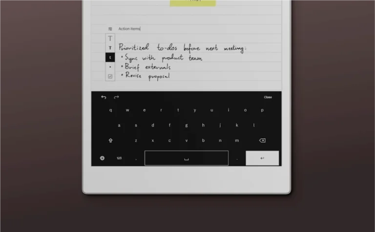 How to use the on-screen keyboard on reMarkable