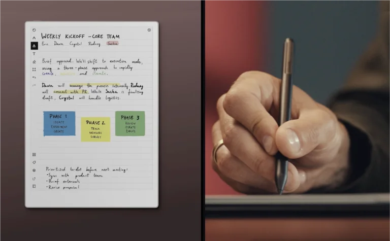 How to use writing tools on reMarkable Paper Pro